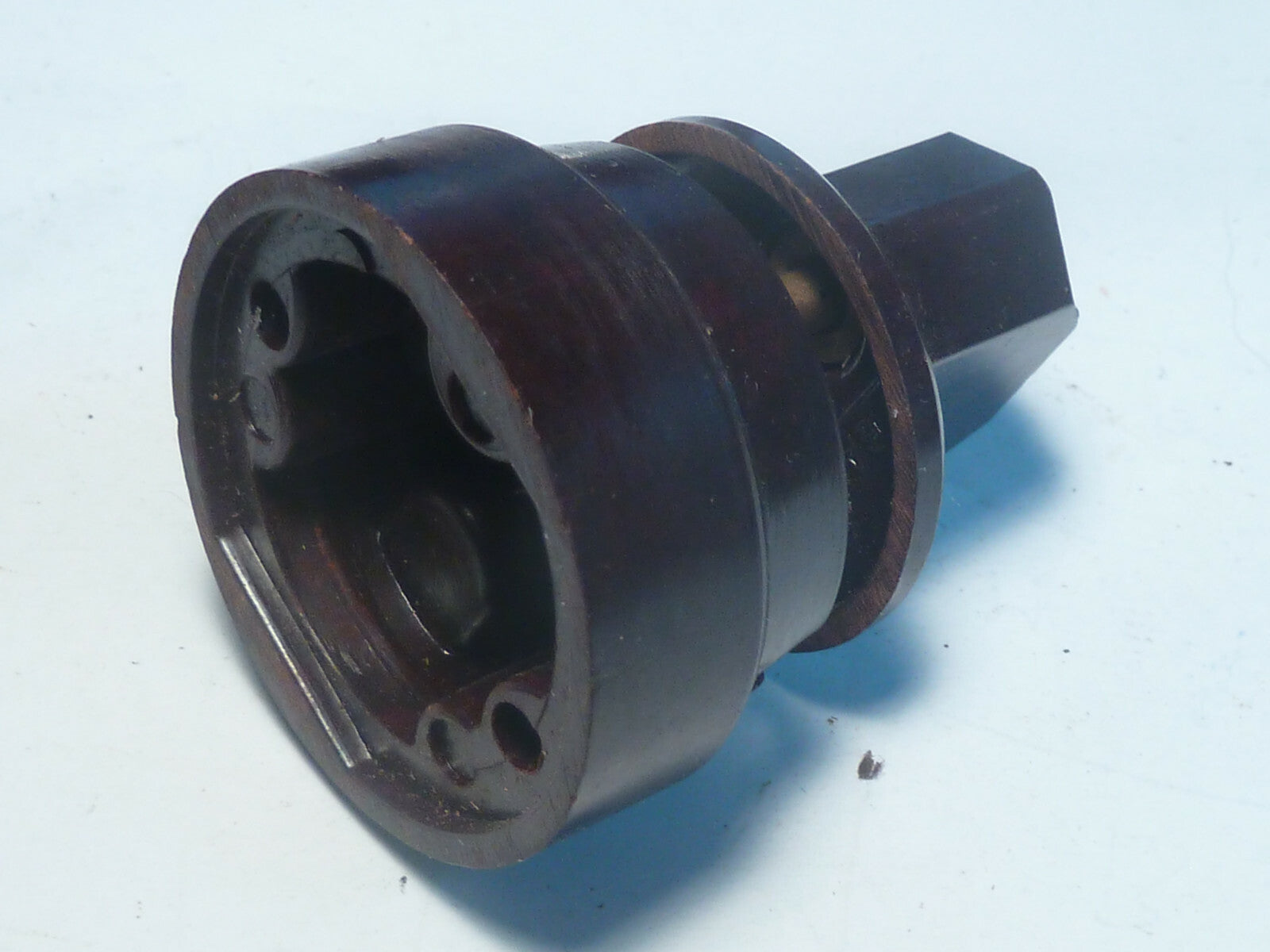 ancienne bakelite plastic prise invérsé  gulf-stream 6A-250V