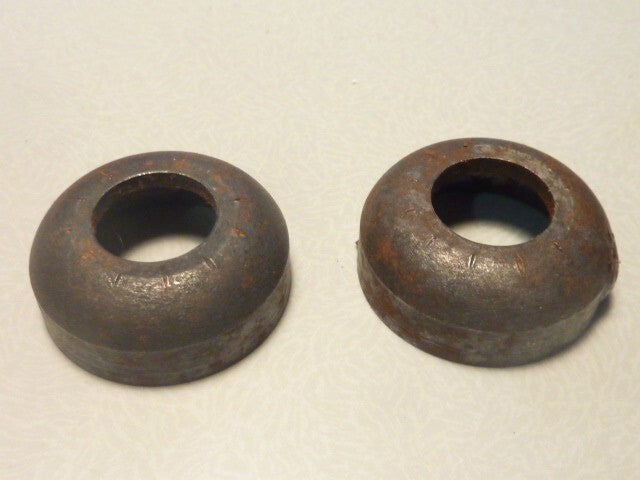 Velo 2 Cuvettes moyeu acier ø 28 mm - NOS - Oldschool, Vintage coupelles