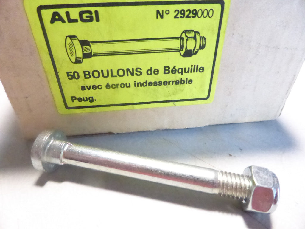✨ Boulon / Vis Axe de Béquille Peugeot 8 x 69 mm Vintage NOS ALGI✨