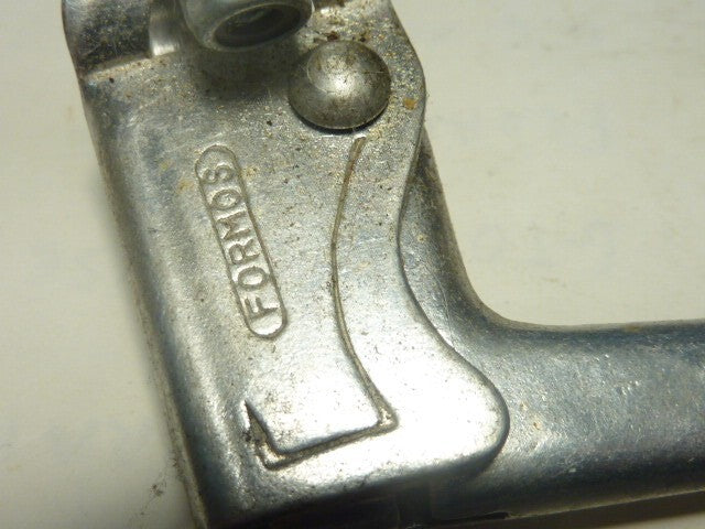 NOS 1 leviers poignées droit manchons vélo  vintage Formos alu