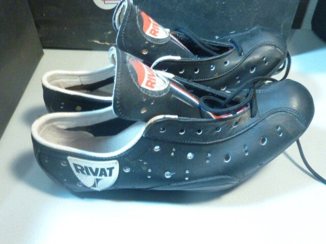 Chaussures de cyclisme ancienne  vintage  - RIVAT  - T37 model 57/0 PRO