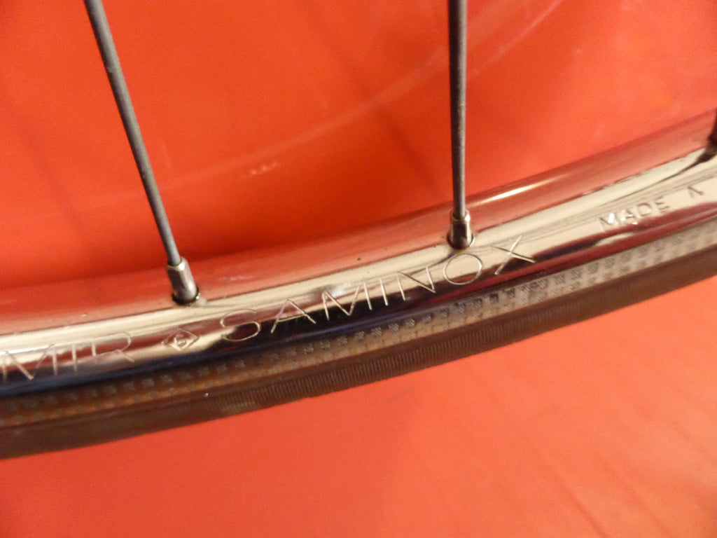 ✨NOS Roue avant velo vintage 650A (590) – 1975 – jante chromée - pneu Michelin✨
