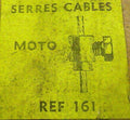✨ NOS neu 1 ancien stock Serre câble de frein  velo cyclo moto vintage 11x8 mm✨