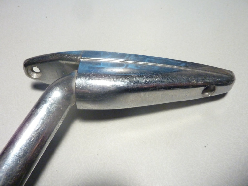 BRAS de RETROVISEUR EXTERIEUR CHROME allongeable caravane remorque fourgon