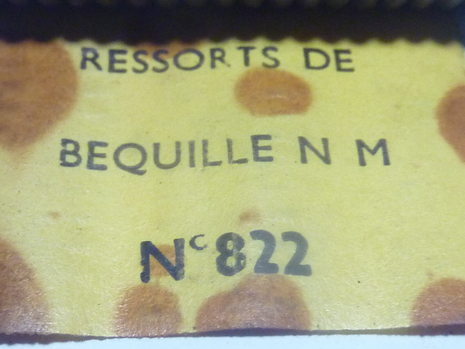 1 ancien vintage ressort de béquille solex 1700 2200 ancien stock