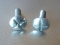 ✨ NOS Vintage ALGI 2 Vis Longues Capot / Carter Peugeot Cruciforme – 6x19 mm✨