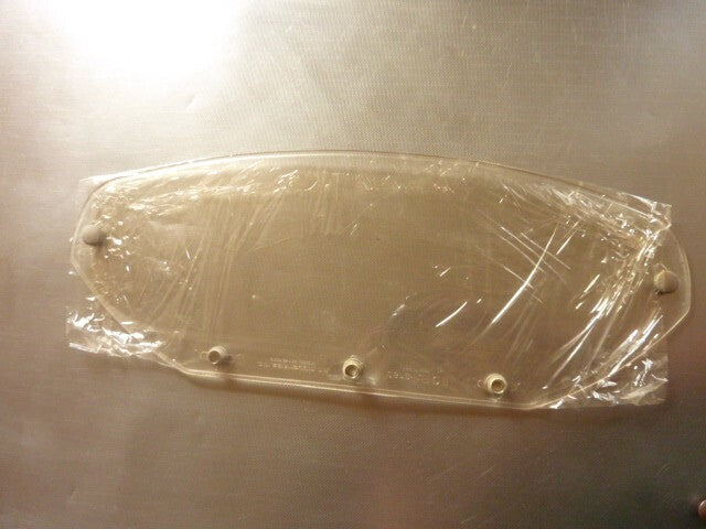 NOS 1 Vintage Casque Moto Visière fixe 5 attaches ILC Recomp  Made in USA visor
