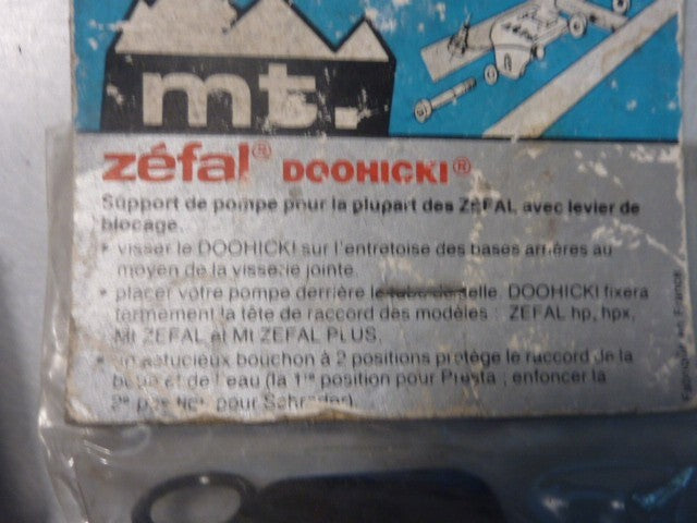 NOS neu  2 ZEFAL support de pompe velo vintage