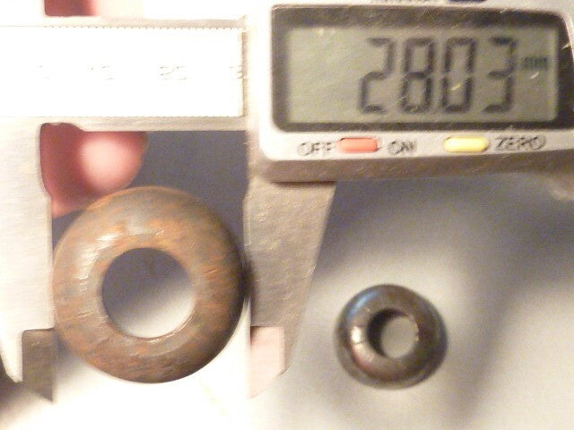 ✨ Ancien stock / NOS – 2 Cuvettes BMX acier Ø 28 mm – Oldschool / Vintage ✨