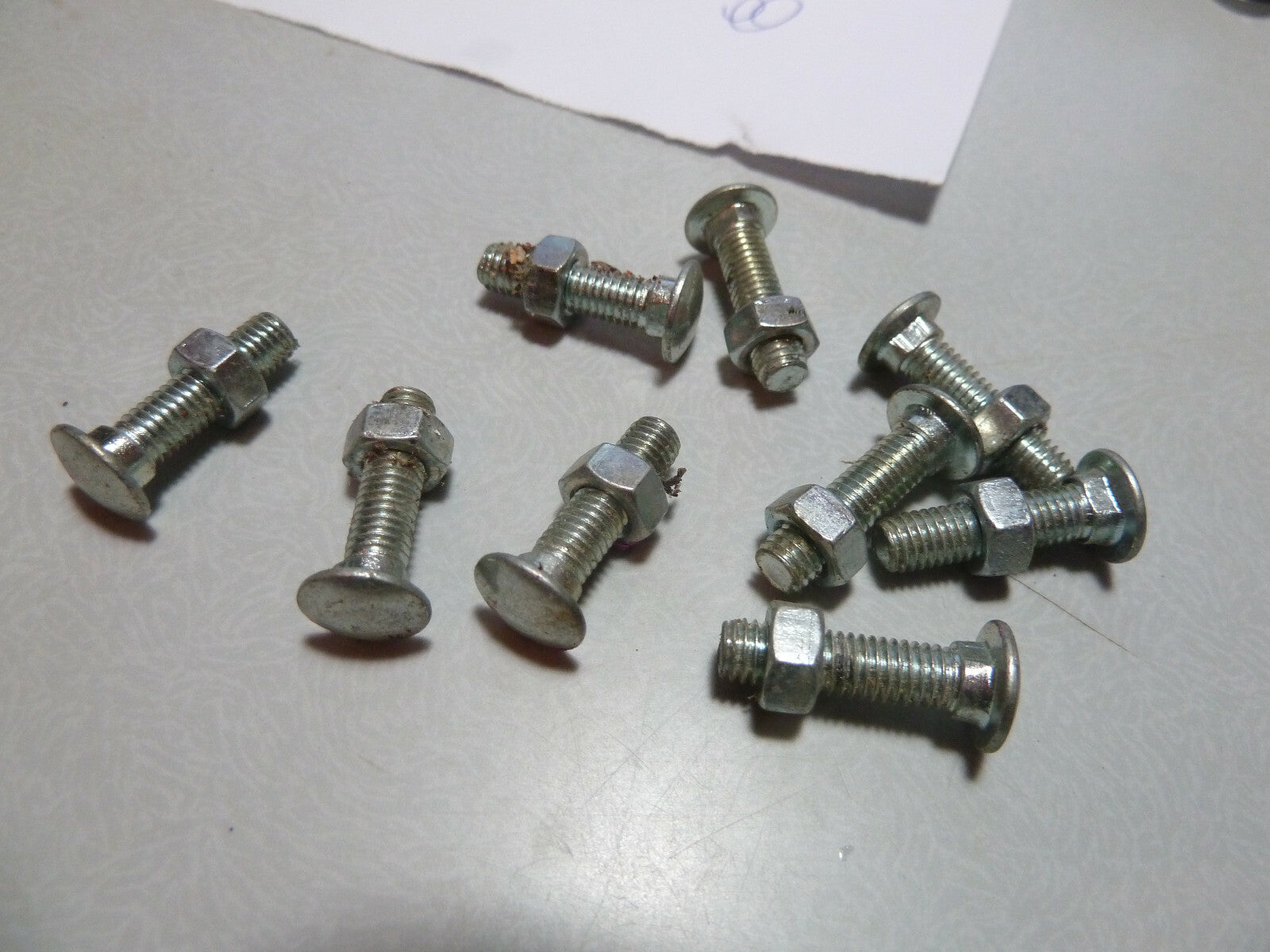 ✨ NOS NEU algi boulons 9 vis  méplat collet fixation de freins velo cyclo 5x20 ✨