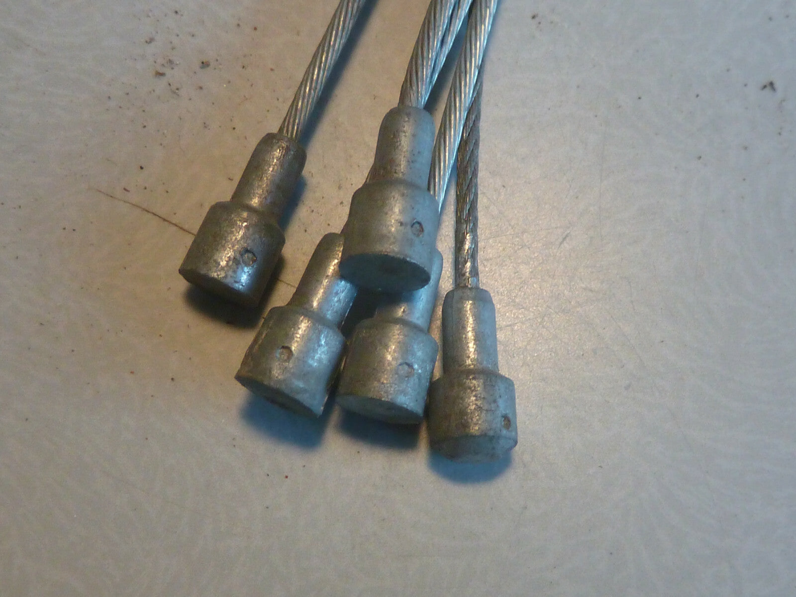 lot  4 Câble Acier de Frein Vintage pour Vélo 1.2M