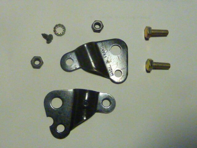 ✨NOS ancienne attache support dynamo phare cibié soubitez velo Made in France✨