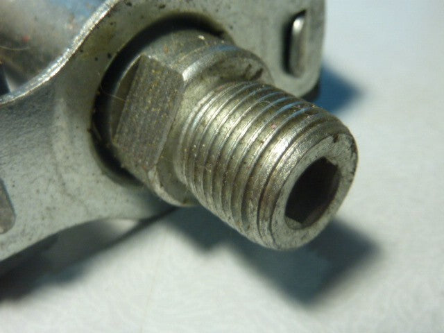 NOS 1  pédale WECO  vélo ancien vintage pedals  droite  9/16"