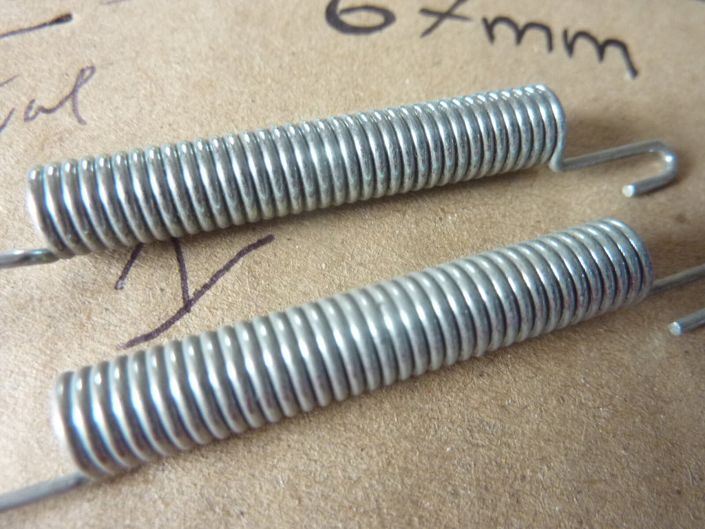 NOS Rare ancien stock Lot 2 ressort de rappel de frein pour Solex