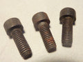 3 Vis métaux  M6  Pas de 100 Acier