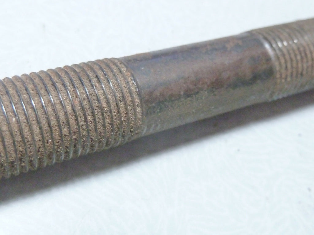 ancien axe 11x100 mm longueur 144 mm vintage avec rainure ancien stock