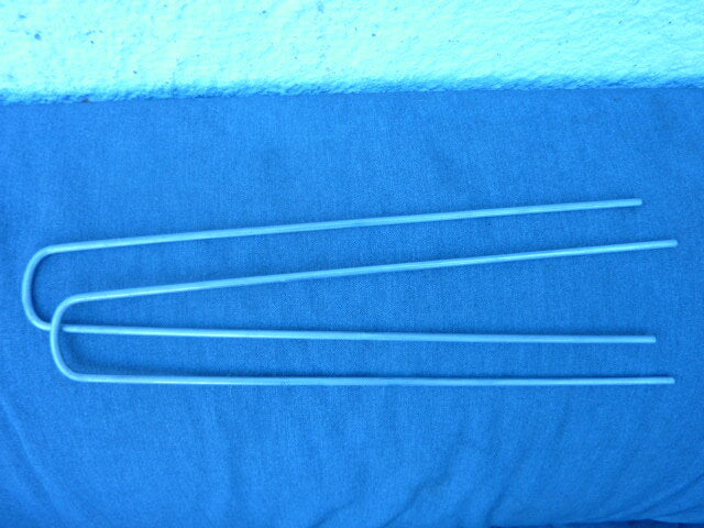 ✨ NOS 2 tringle de garde boue 380 mm Ø 4,9 mm aluminium  vélo vintage alu✨