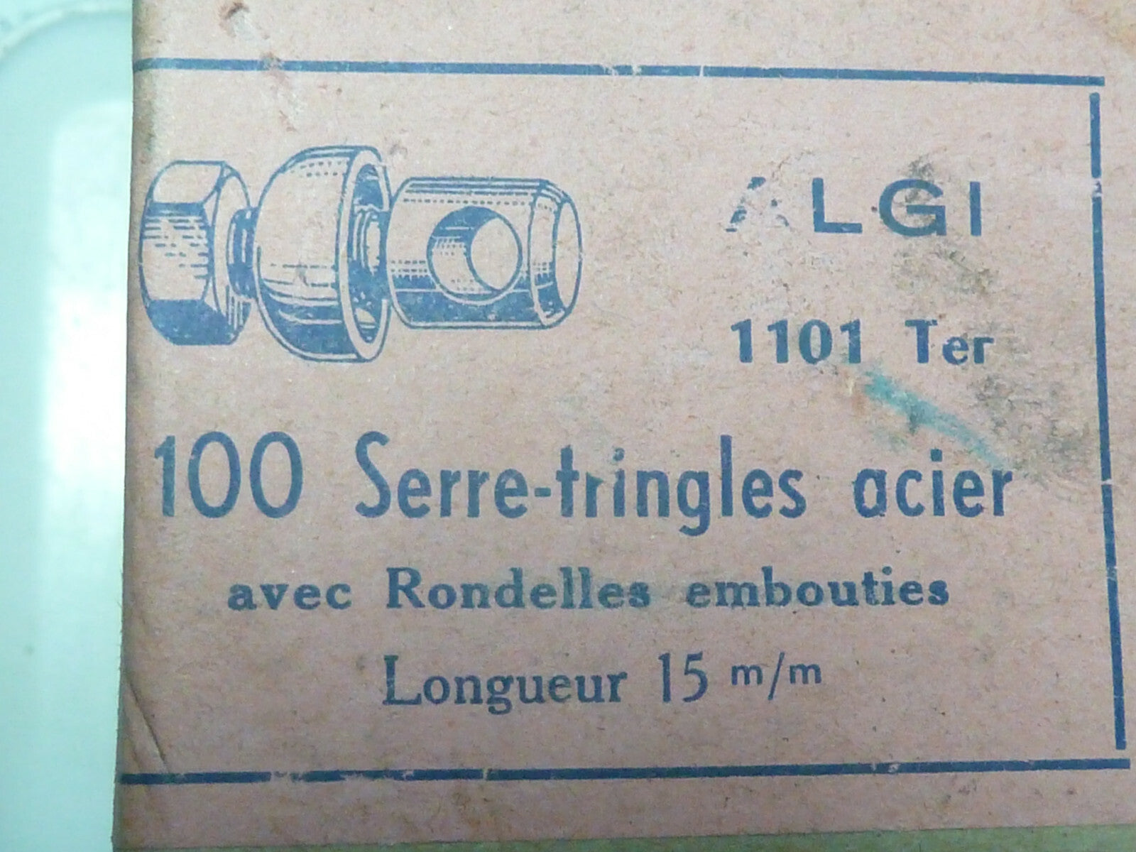 4 anciennes SERRE TRINGLE  ALGI VINTAGE