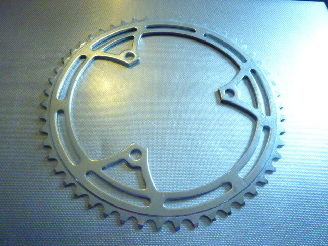 NOS NEU vintage CHAINRING  - 52 - Plateau acier chromé BCD 116   3/32"