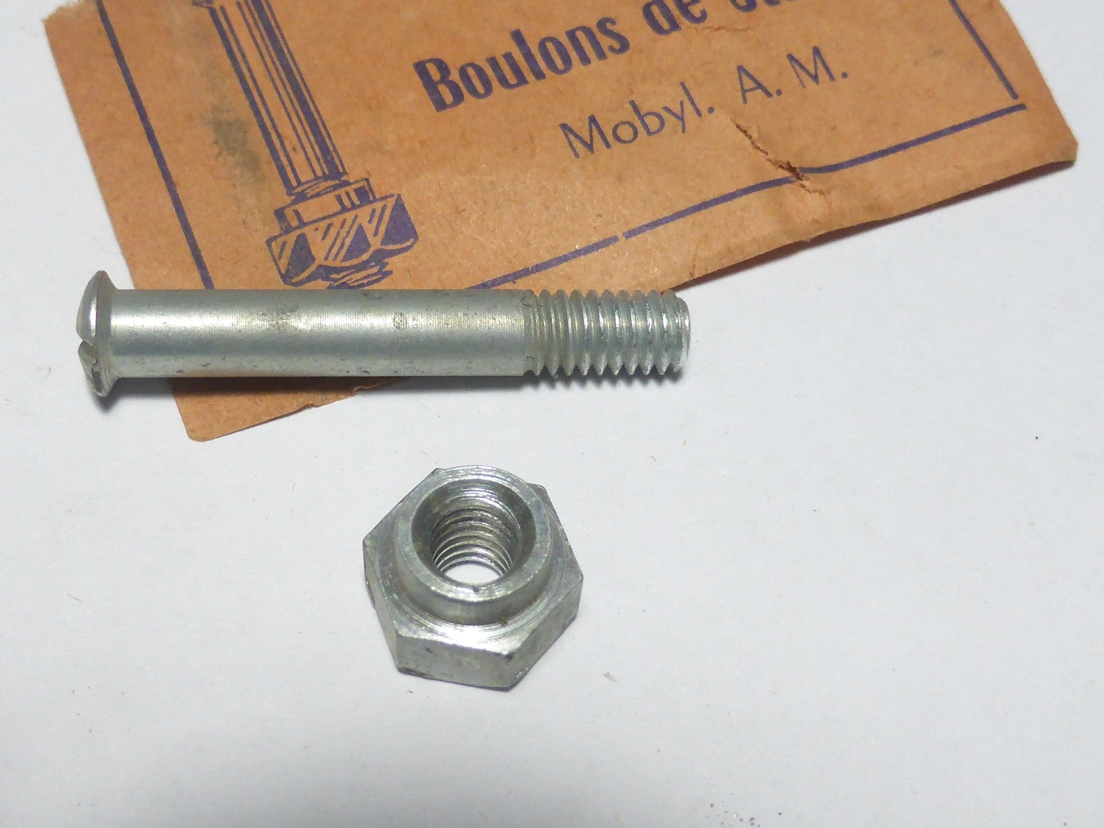 ✨NOS Vintage ALGI Vis Boulon starter Vélomoteur Mobylette ancien  ✨