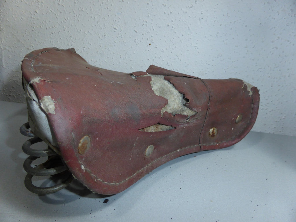 ✨Ancienne selle moto cyclomoteur vélo Idéale N°50  Peugeot motobecane mobylette✨