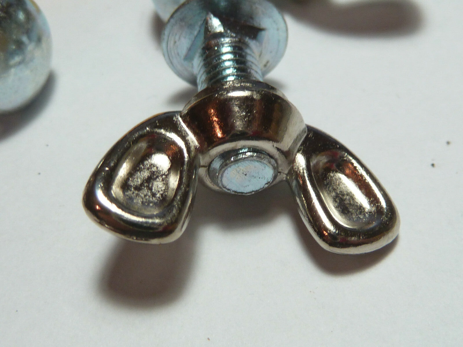 ✨ NOS 4 Vis Papillon Écrous Oreille vintage ancien stock vis 6x16 mm garde boue✨
