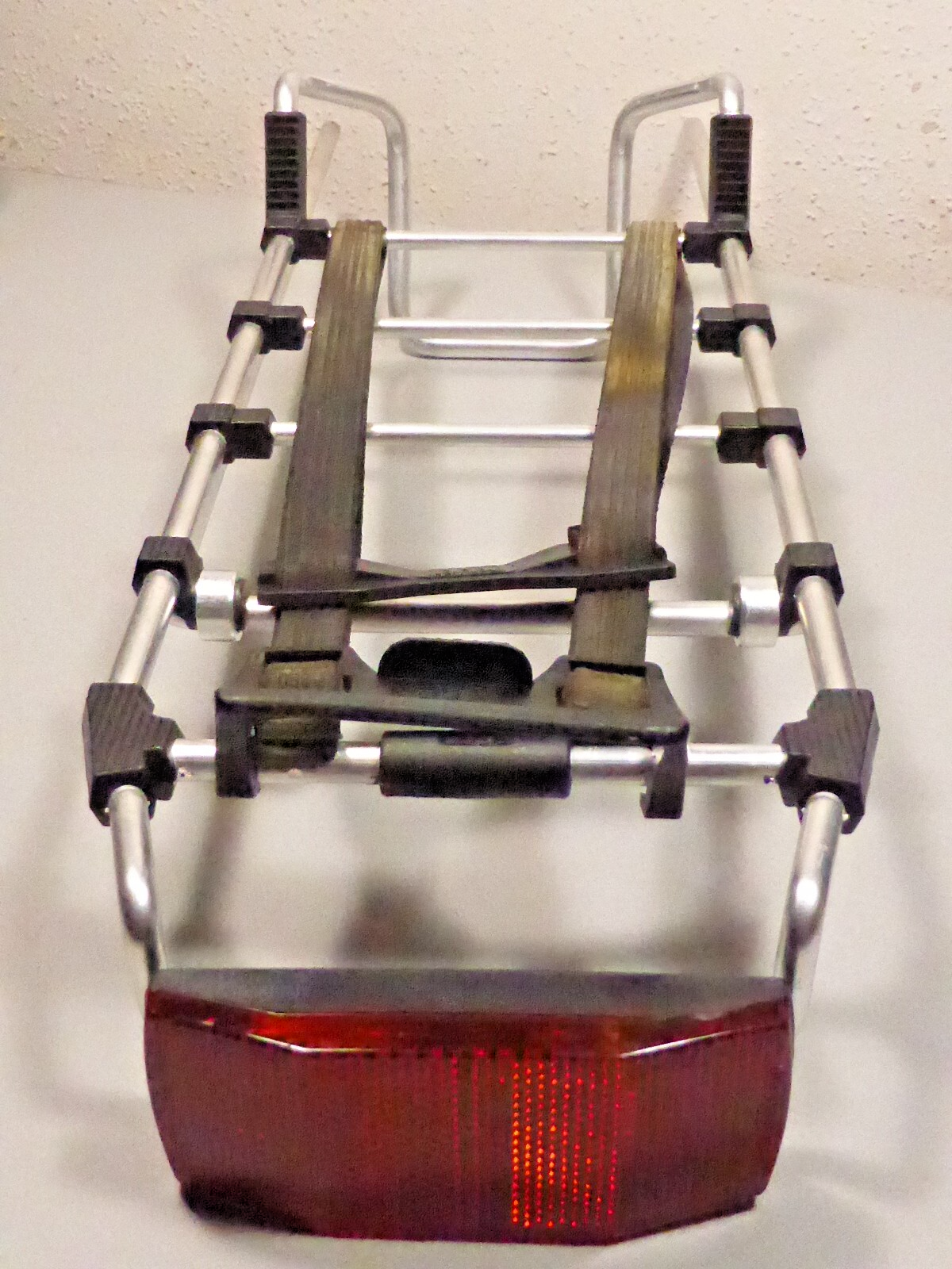 NOS porte bagage arrière en aluminium ESGE velo ancien vintage
