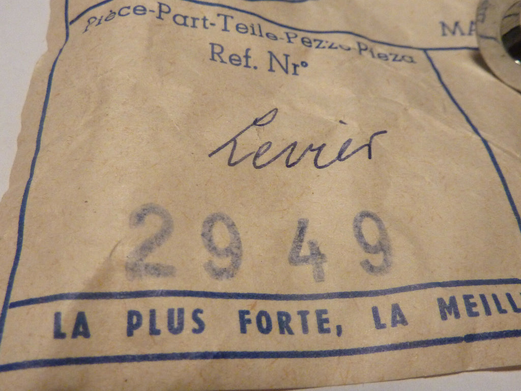NOS LEVIER DE VITESSES ANCIEN Simplex 2949 criterium Shifter