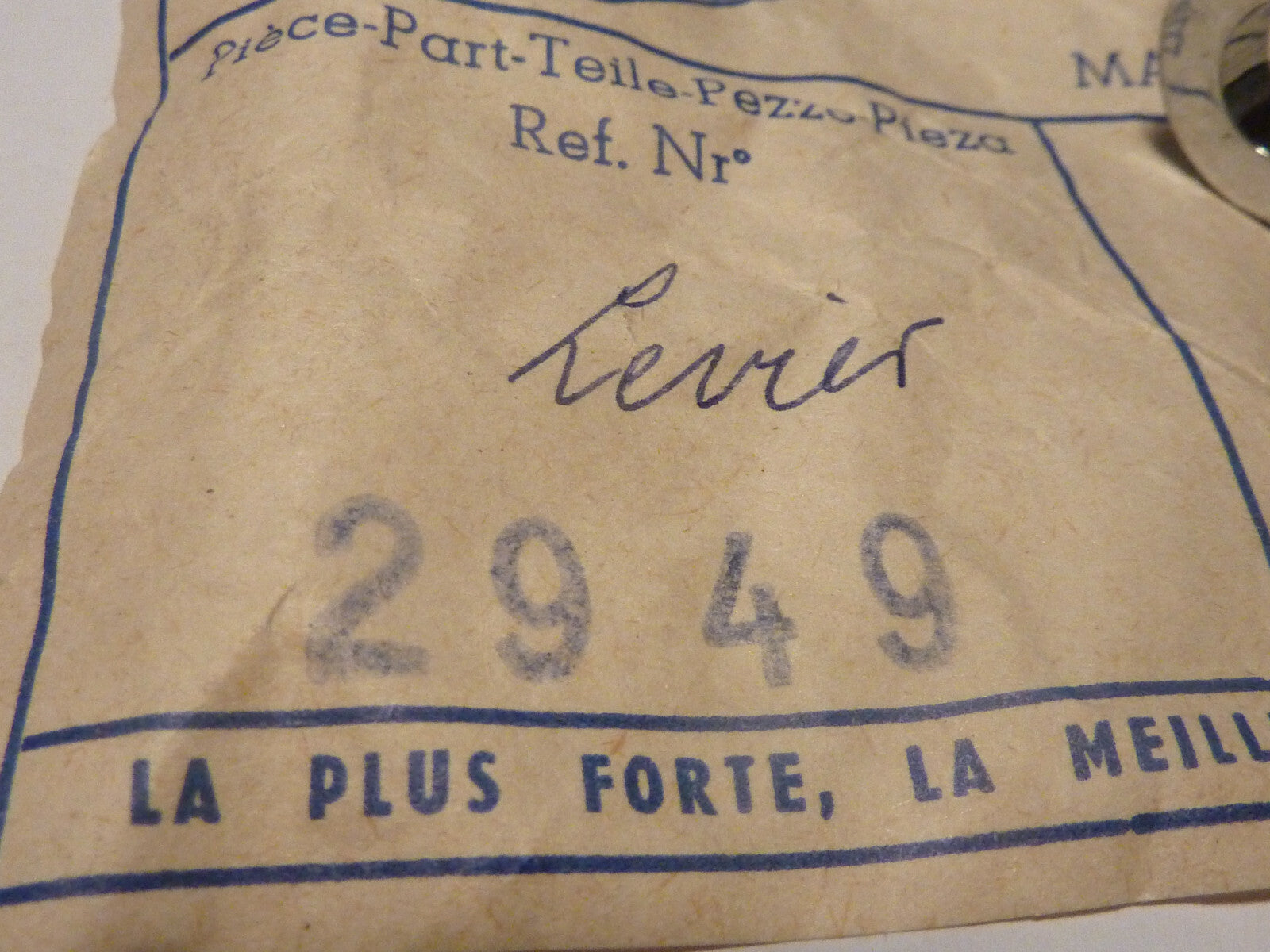 NOS LEVIER DE VITESSES ANCIEN Simplex 2949 criterium Shifter