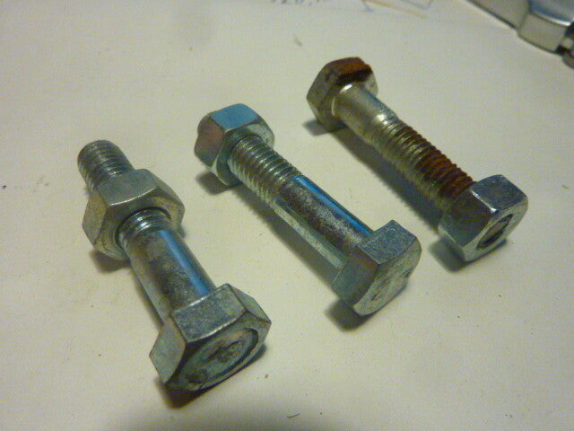 NOS vintage ancien VIS boulon 8x40 ALGI mobylette vélo solex écrou 8 mm M8 40 mm
