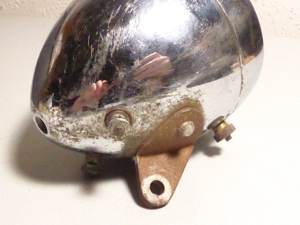 Phare SOUBITEZ Ancien Ø100mm Motobécane Peugeot Vélo Mobylette