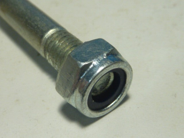 NOS Axe béquille 103 ou 102 vis M8-125 + écrou nylstop tete ronde avec 2 meplats