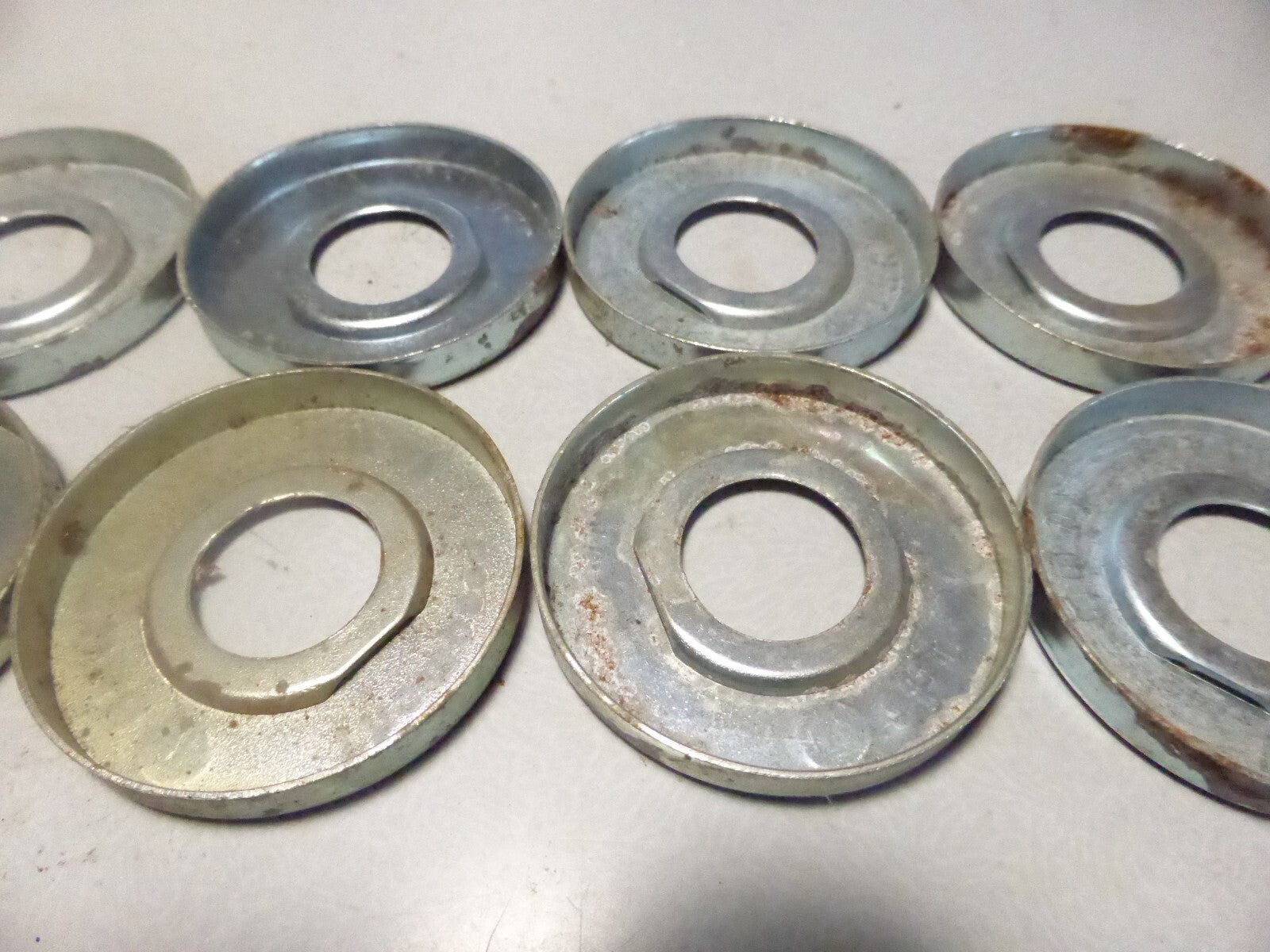 lot de 10 rondelle  écrou boîtier de pédalier THUN  THOMPSON BMX vintage