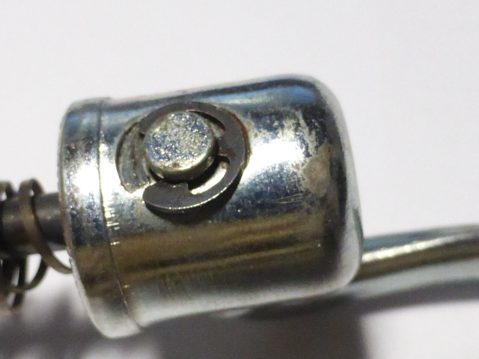 NOS attache rapide ofmega Quick Release front Skewer Eroica 1970s wheel skewer .