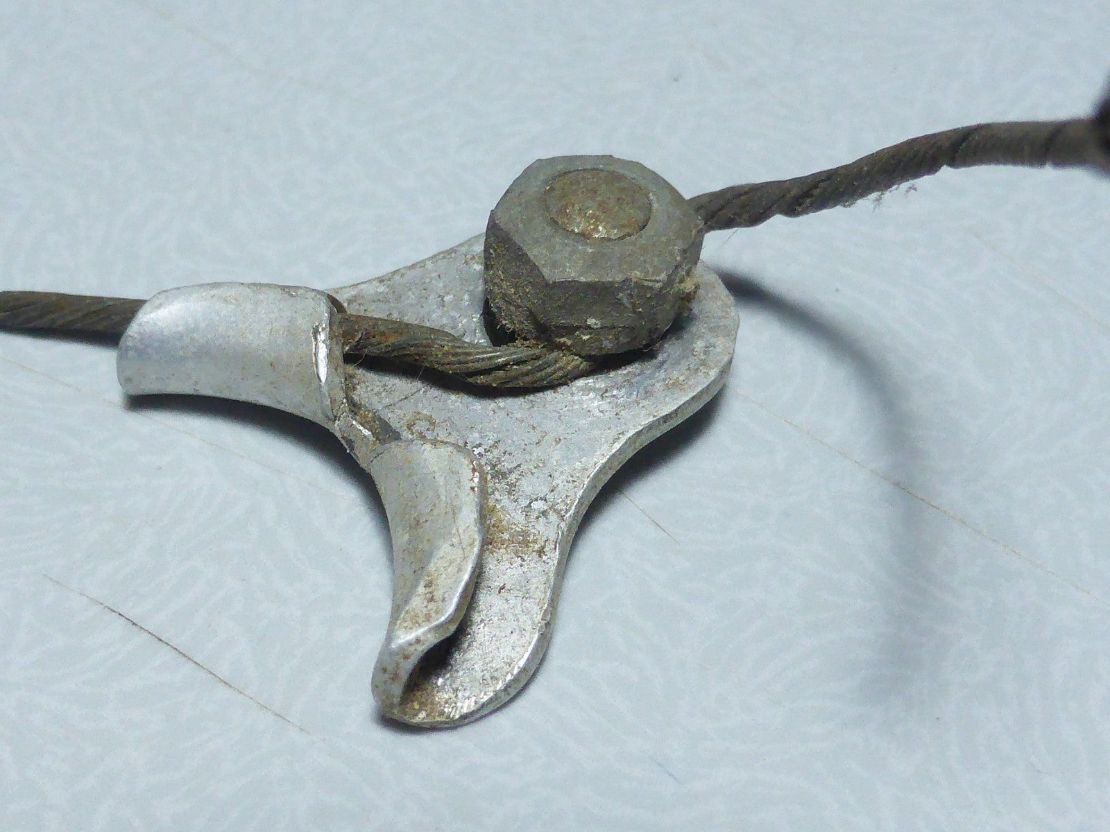 Butée de gaine Mafac frein arrière brake cable velo ancien vintage pontet