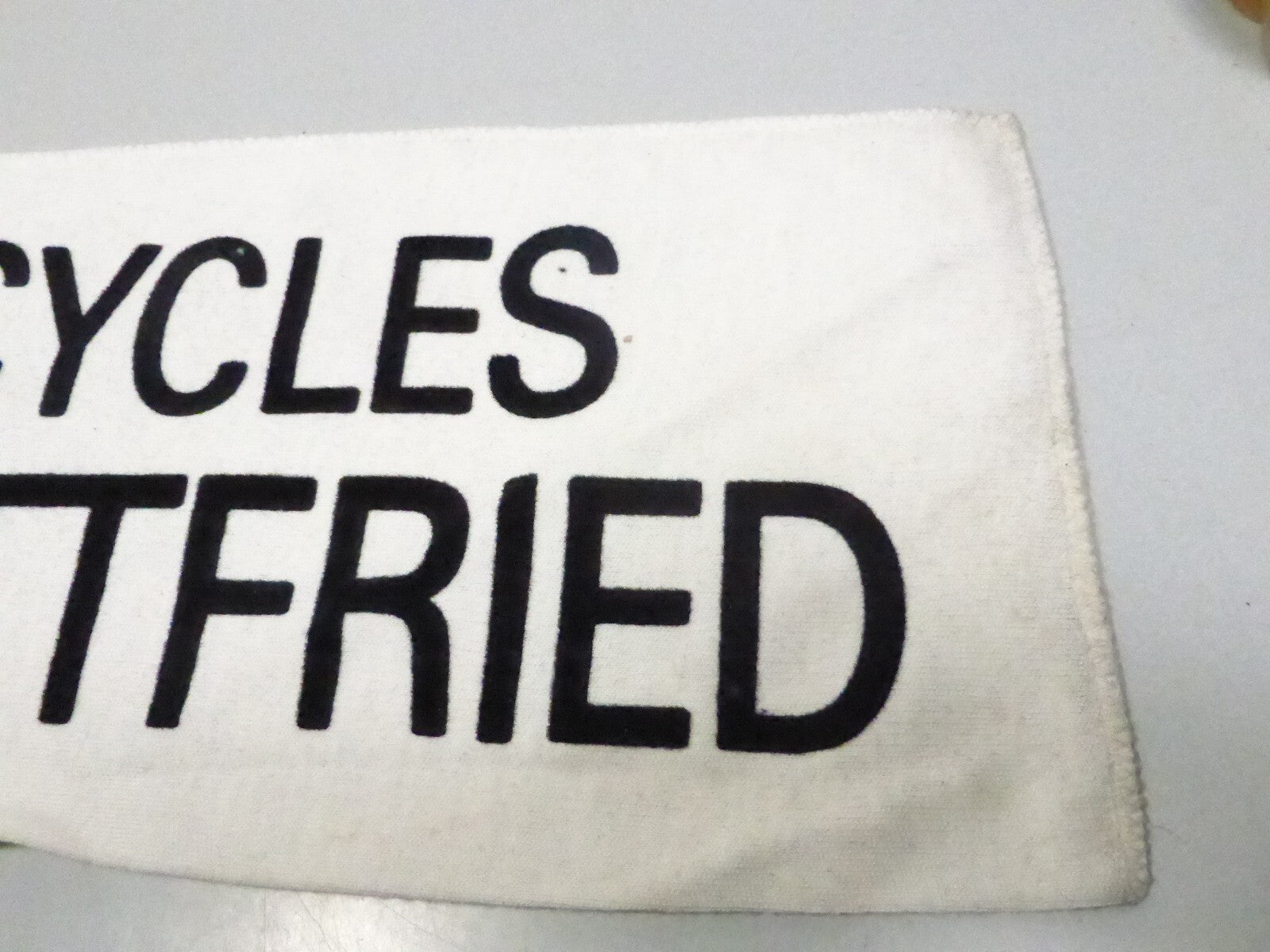 NOS Dossard coton Maillot cycliste vintage cycles Gottfried  t- short