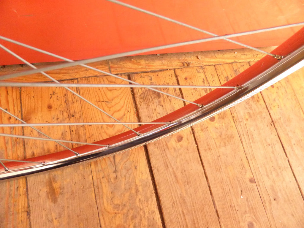 ✨ NOS  Roue avant Vélo Vintage SAMIR 650B Saminox 1982 – Moyeu Maillard✨