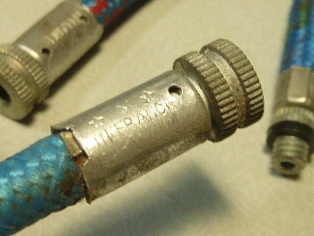✨ Ancien stock Adaptateur pompe vélo vintage valve Schrader Made in France ✨