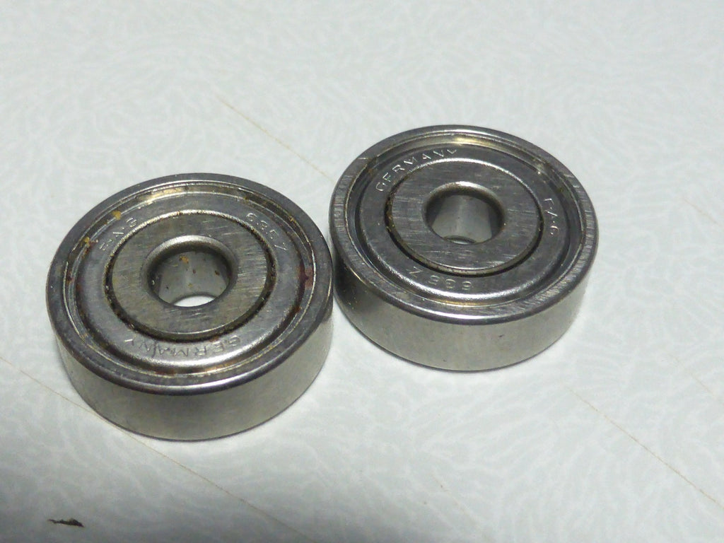 ✨2 roulements FAG 635-Z 5x19x6 mm billes acier deep groove blindés✨