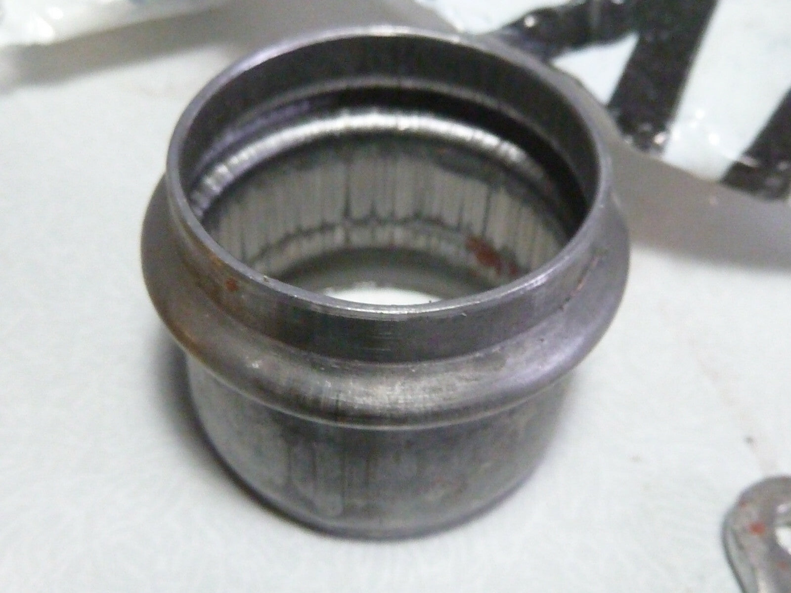 GIANNELLI Échappement Pièces NEUF Ancien Stock Adaptateur Raccord Joints Ressort