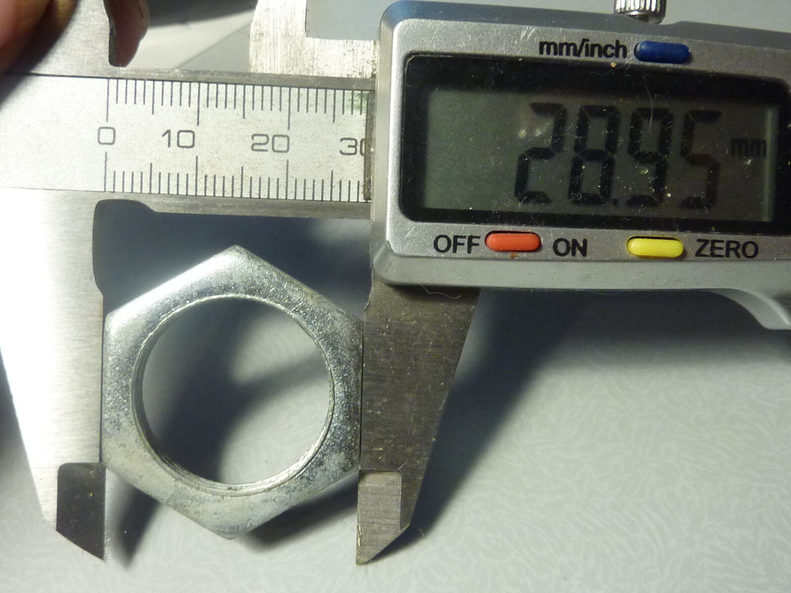 Vintage rondelle  écrou boîtier de pédalier  BMX vintage 22 mm
