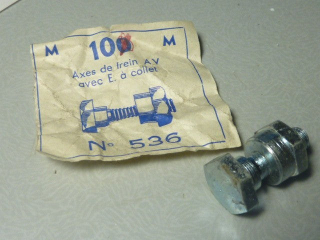 N.O.S boulon fixation axe de frein MOTOBECANE MOTOCONFORT mobylette ..