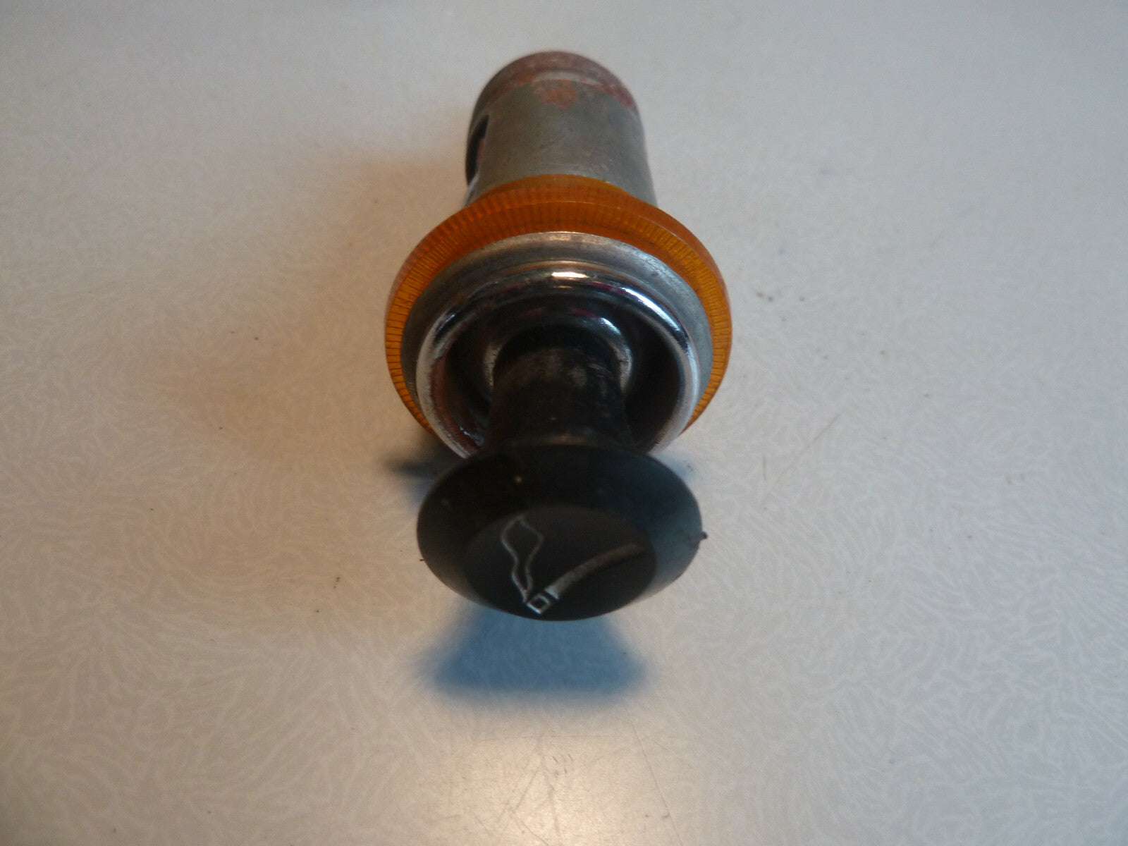 Allume Cigare éclairage Bague Orange Ancien