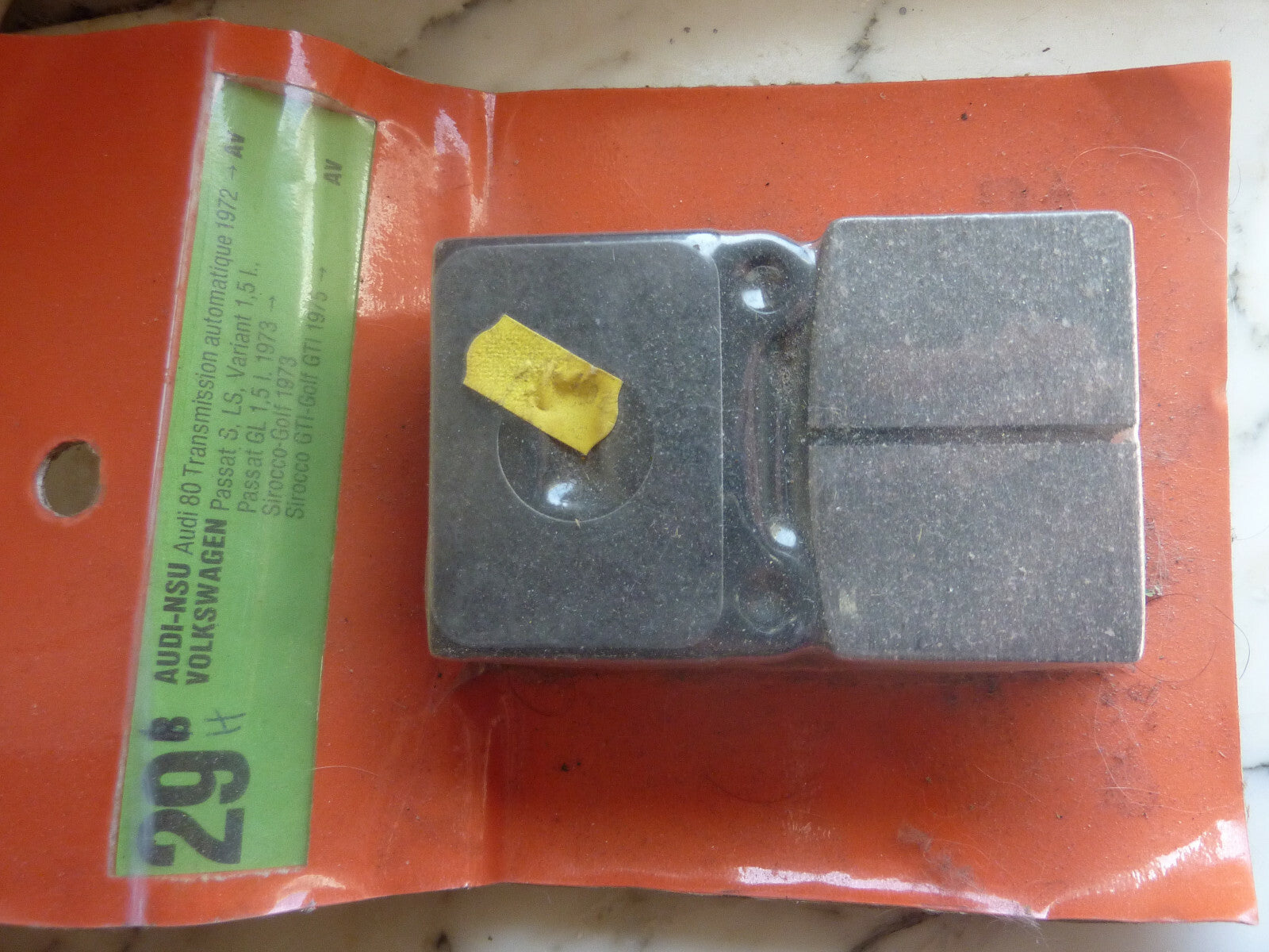 Plaquettes de Frein avant Audi NSU 80 passat Golf GTI Passat Sirocco vw