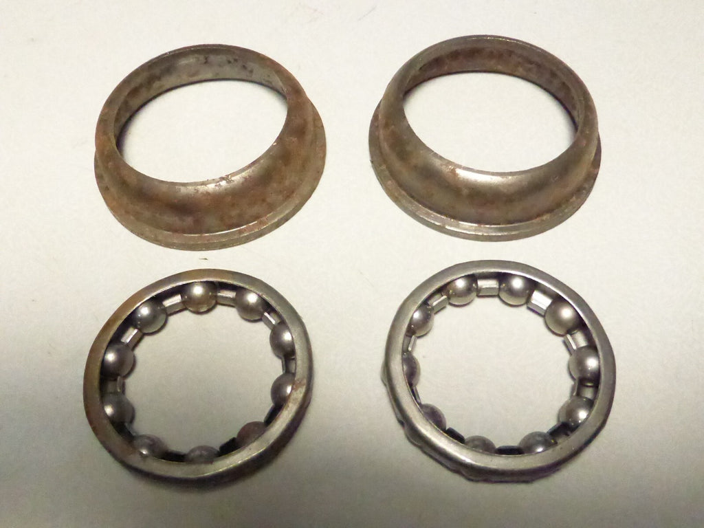BMX 2 Cuvettes de pédalier acier ø 51.5 mm - NOS - Oldschool, Vintage coupelles