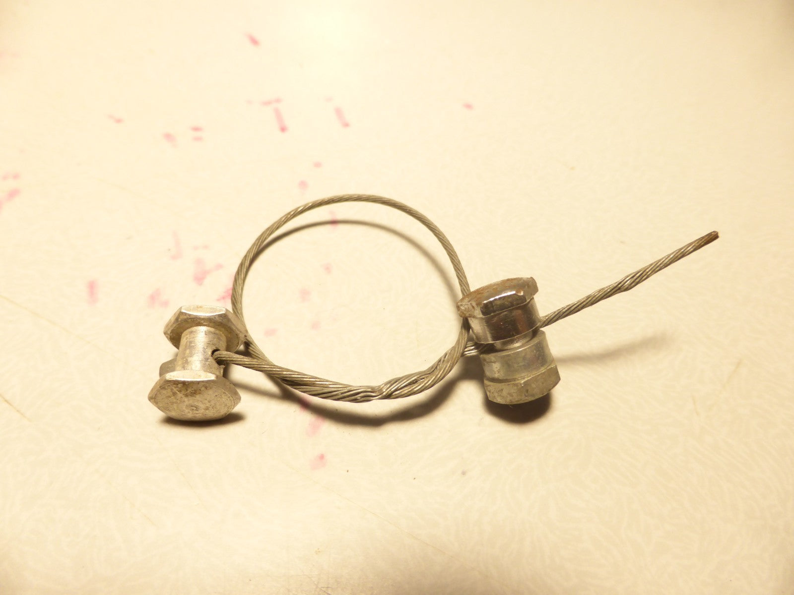 Butée de gaine Mafac frein arrière brake cable velo ancien vintage pontet