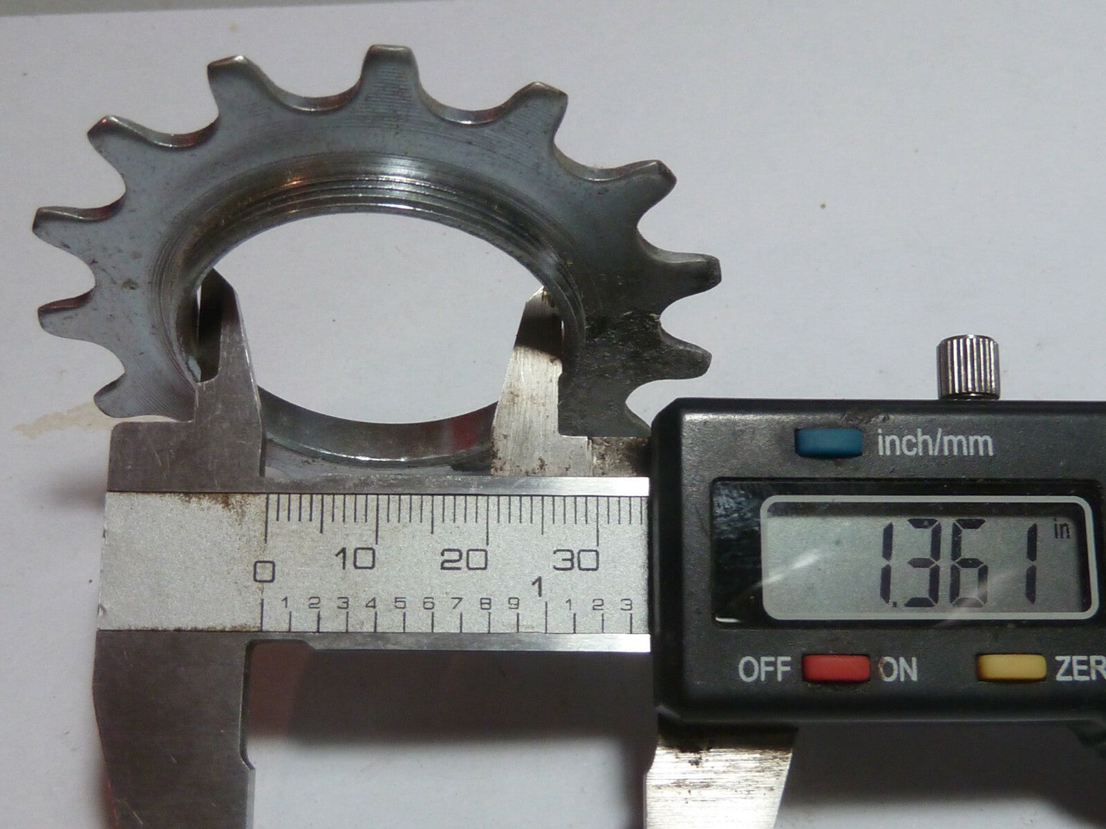 Sachs Maillard Sprocket.cogs pignon vintage 15T  Argent  silver NOS