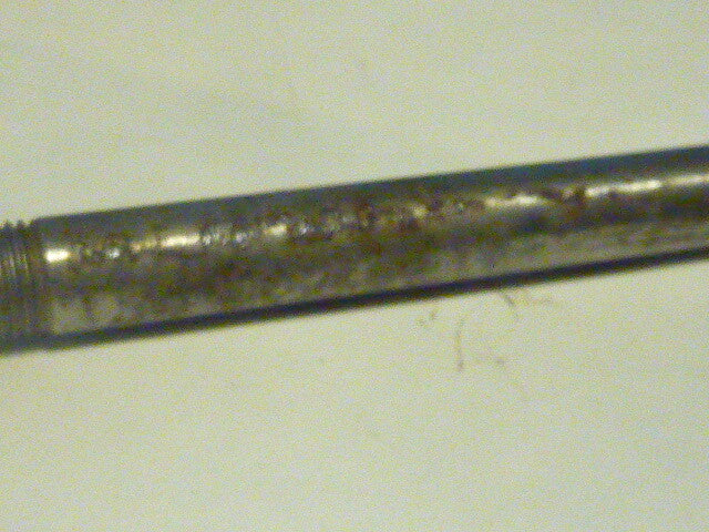 ancien de roue axe 10 mm longueur 168 mm vintage 10x100