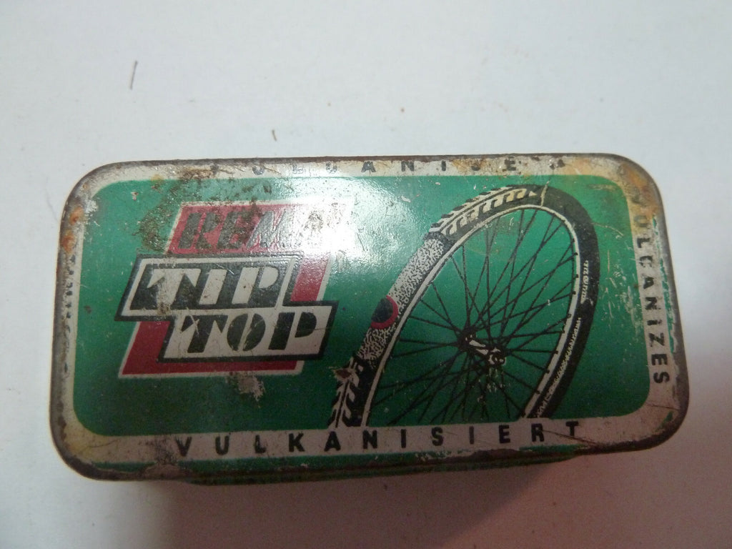 ANCIENNE BOITE DE RUSTINE REMA TIP TOP  GARAGE VELO  VINTAGE