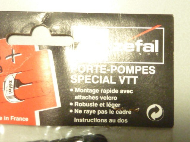 NOS vintage porte pompe velo vintage VTT special ATB pump ties Zefal